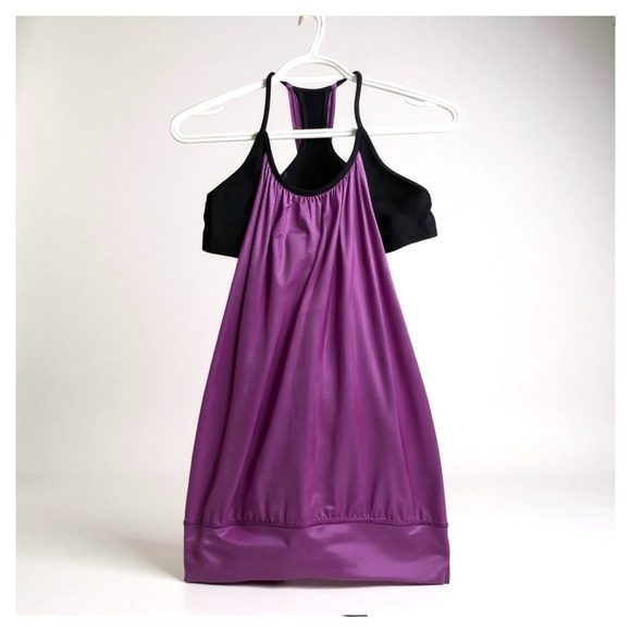 lululemon athletica Purple and Black Tank Top - Picture 1 of 4